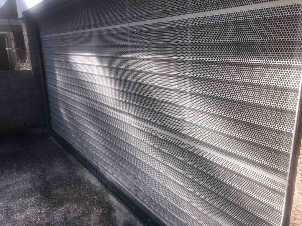 V Line Door Perforated Opt